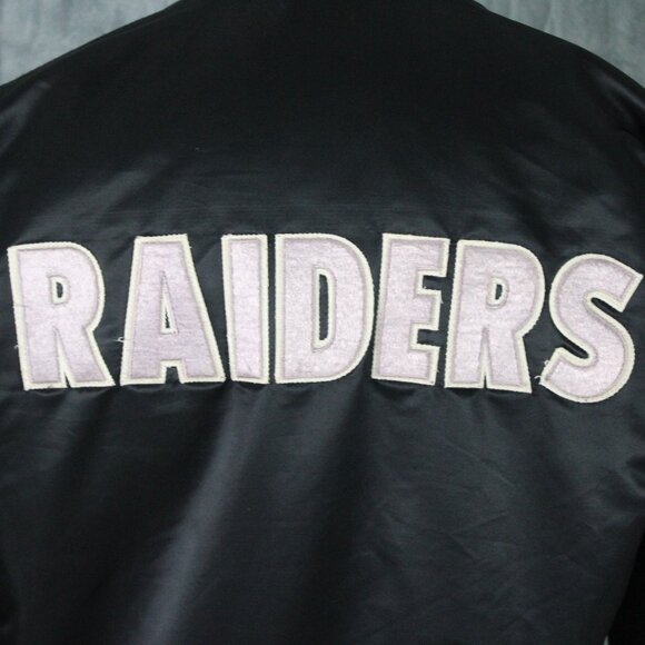 LA Raiders Jacket (VTG) - Satin Classic by Starter - Men's Medium - Picture 7 of 10